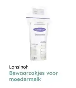 Multi bazar Lansinoh bewaarzakjes voor moedermelk aanbieding