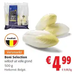 Colruyt Boni Selection witloof uit volle grond 500 g aanbieding