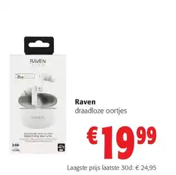 Colruyt Raven draadloze oortjes aanbieding