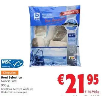 Colruyt Boni Selection Noorse skrei 900 g aanbieding