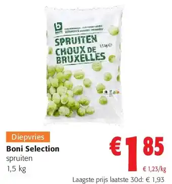 Colruyt Boni Selection spruiten 1,5 kg aanbieding