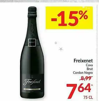 Intermarché Frexinet Cava Brut Cordon Negro aanbieding