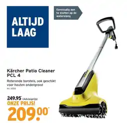 GAMMA Kärcher Patio Cleaner PCL 4 aanbieding