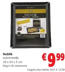 Colruyt NoStik ovenmandje 29 x 34 x 3 cm aanbieding