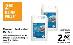 GAMMA Forever bleekwater 15° 5 L aanbieding