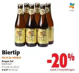 Colruyt Brugse Zot blond bier aanbieding