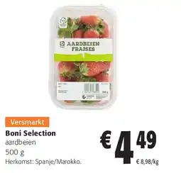 Colruyt Boni Selection aardbeien 500 g aanbieding