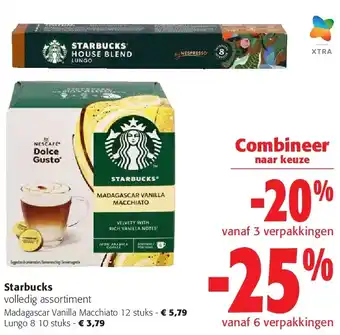 Colruyt Starbucks Madagascar Vanilla Macchiato 12 stuks aanbieding