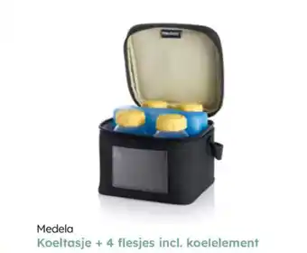 Multi bazar Medela koeltasje + 4 flesjes incl. koelelement aanbieding