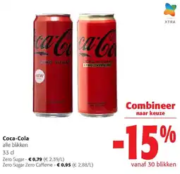 Colruyt Coca-Cola Zero Sugar aanbieding