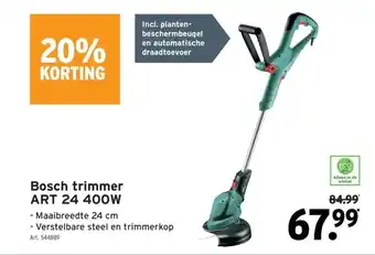 GAMMA Bosch trimmer ART 24 400W aanbieding