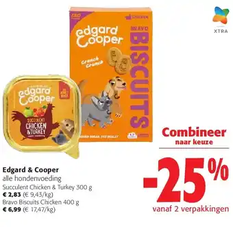 Colruyt Edgard & Cooper alle hondenvoeding aanbieding