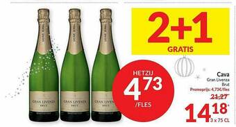 Intermarché Cava Gran Livenza Brut aanbieding