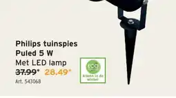 GAMMA Philips tuinspies Puled 5 W Met LED lamp aanbieding