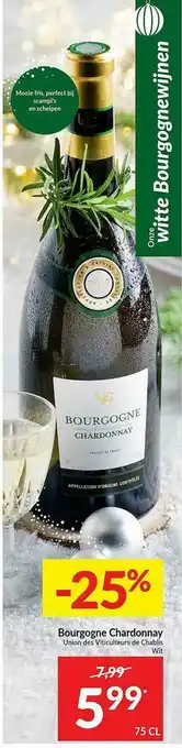 Intermarché Bourgogne Chardonnay aanbieding