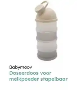 Multi bazar Babymoov doseerdoos voor melkpoeder stapelbaar aanbieding