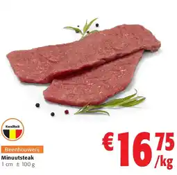 Colruyt Minuutsteak aanbieding