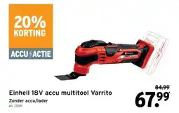 GAMMA Einhell 18V accu multitool Varrito aanbieding