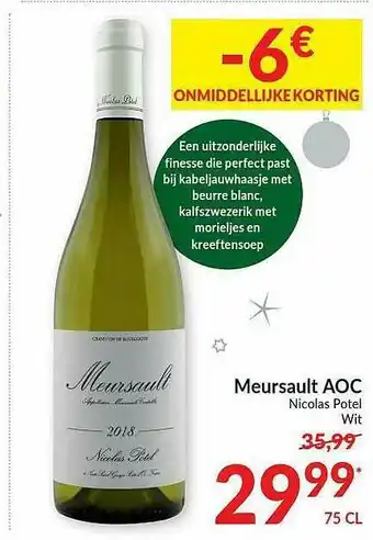 Intermarché Meaursault Aoc aanbieding