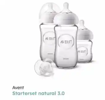 Multi bazar Avent starterset natural 3.0 aanbieding