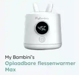 Multi bazar My bambini's oplaadbare flessenwarmer max aanbieding