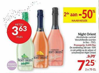 Intermarché Night Orient aanbieding