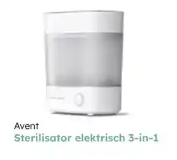 Multi bazar Avent sterilisator elektrisch 3-in-1 aanbieding