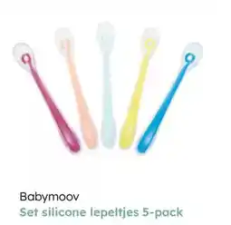 Multi bazar Babymoov set silicone lepeltjes aanbieding