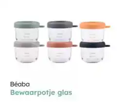 Multi bazar Béaba bewaarpotje glas aanbieding