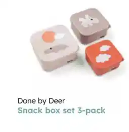 Multi bazar Done by deer snack box set aanbieding