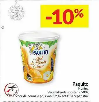 Intermarché Paquito Honing aanbieding