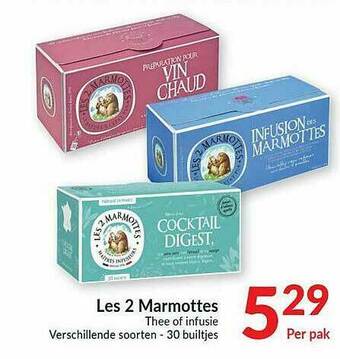Intermarché Les 2 Marmottes Thee Of Infusie aanbieding