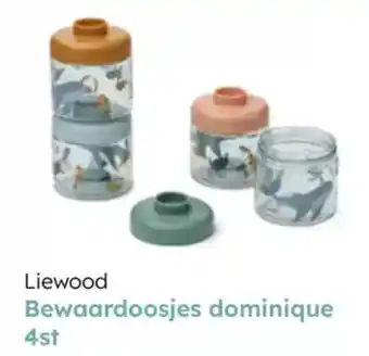 Multi bazar Liewood bewaardoosjes dominique 4st aanbieding