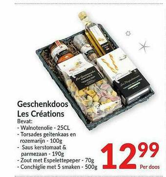 Intermarché Geschenkdoos Les Créations aanbieding