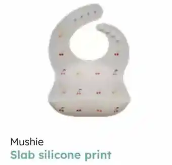 Multi bazar Mushie slab silicone print aanbieding