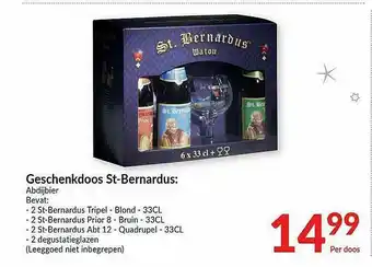 Geschenkdoos St-bernardus