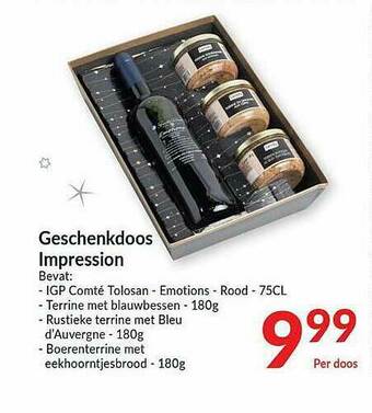 Geschenkdoos Impression