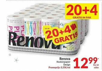 Intermarché Renova Keukenpapier Design aanbieding