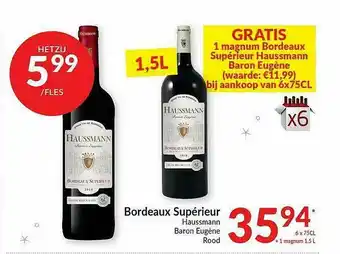 Bordeaux Sipériuur Haussmann Baron Euhène Rood