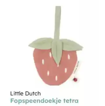 Multi bazar Little dutch fopspeendoekje tetra aanbieding