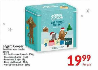 Intermarché Edgard Cooper Kerstdoos Voor Honden aanbieding