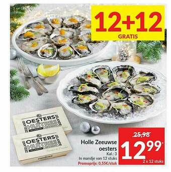 Intermarché Holle Zeeuwse Oesters aanbieding
