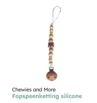 Multi bazar Chewies and more fopspeenketting silicone aanbieding