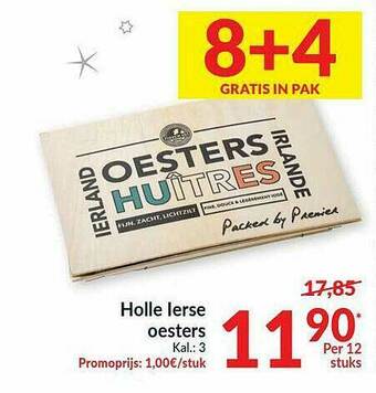 Intermarché Holle Lerse Oesters aanbieding