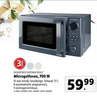 Lidl Microgolfoven, 700w aanbieding