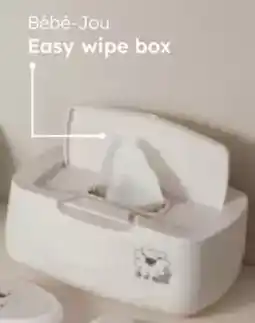 Multi bazar Bébé-jou easy wipe box aanbieding