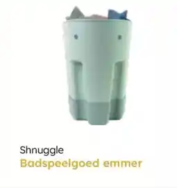 Multi bazar Shnuggle badspeelgoed emmer aanbieding