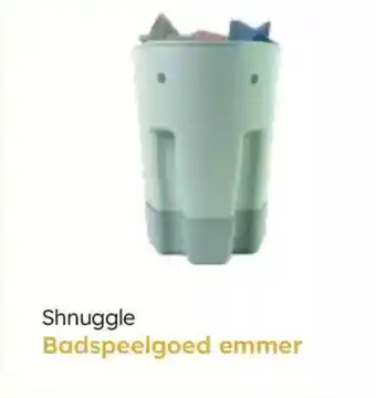 Multi bazar Shnuggle badspeelgoed emmer aanbieding