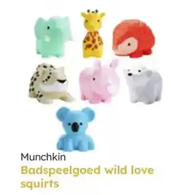 Multi bazar Munchkin badspeelgoed wild love squirts aanbieding