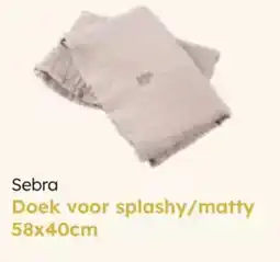 Multi bazar Sebra doek voor splashy matty aanbieding